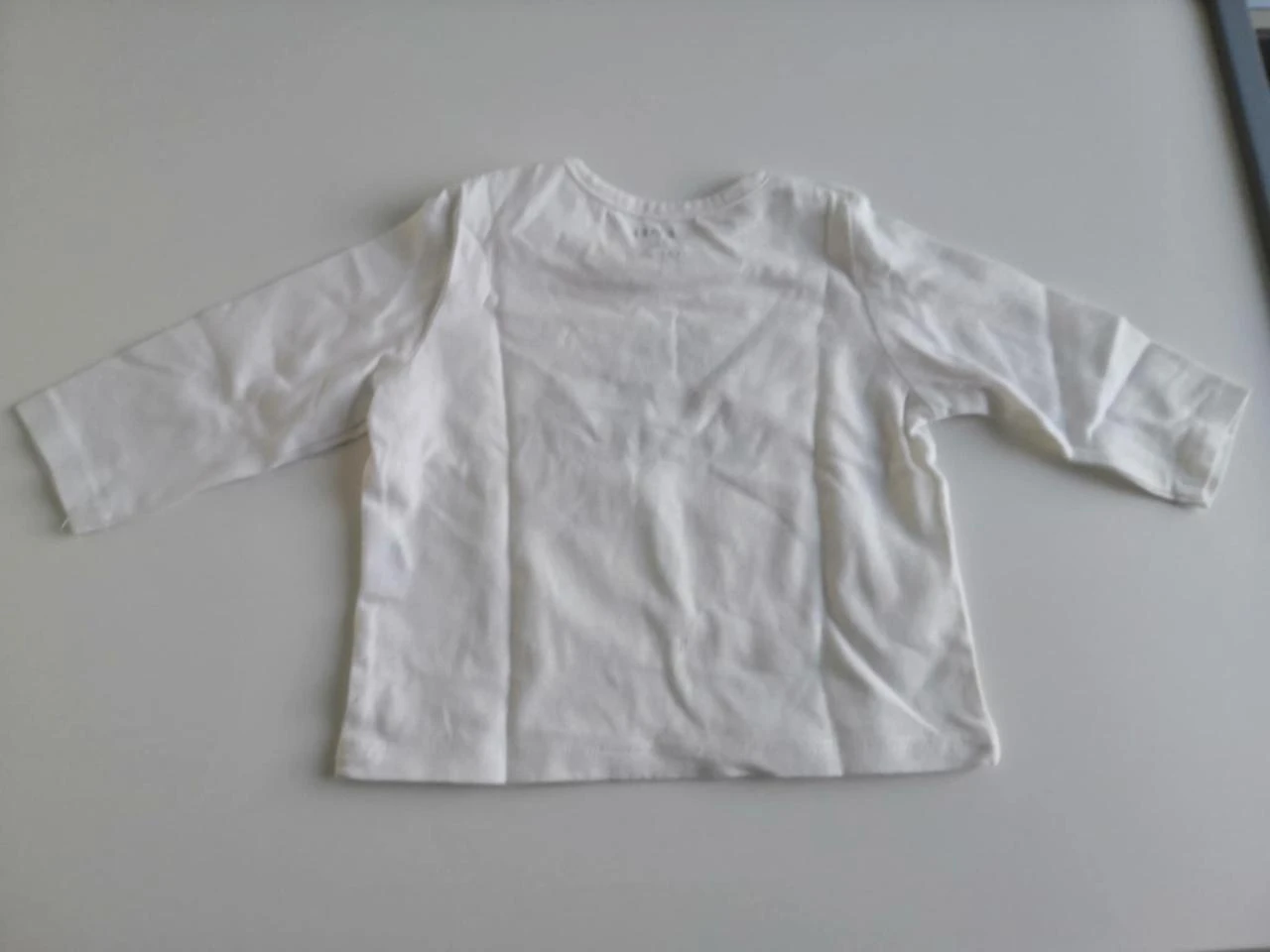 Tee-shirt "Pai Mãe & Eu" (Branco) 3 meses Kiabi – photo 2